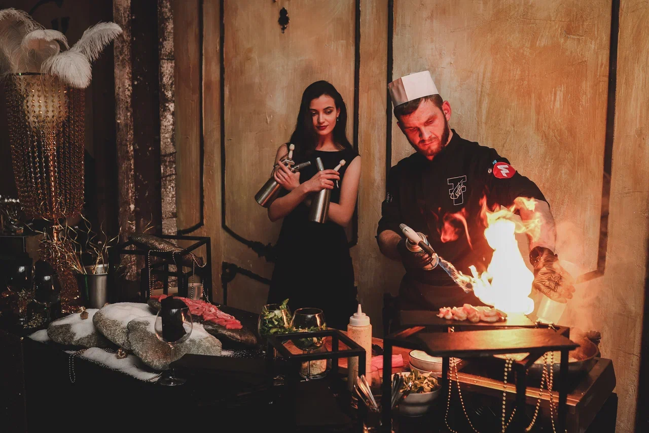 Фуршет / Шоу-кукинг